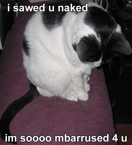 Preston - saw u naked