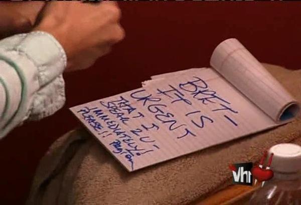 Dear Bret, My ovaries stopped working today. Love Peyton. Dear Bret, My ovaries stopped working today. Love Peyton